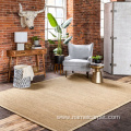 Seagrass natural fiber living room straw area rug